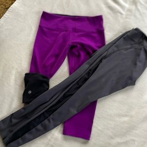 Bundle of 2 solid yoga pants